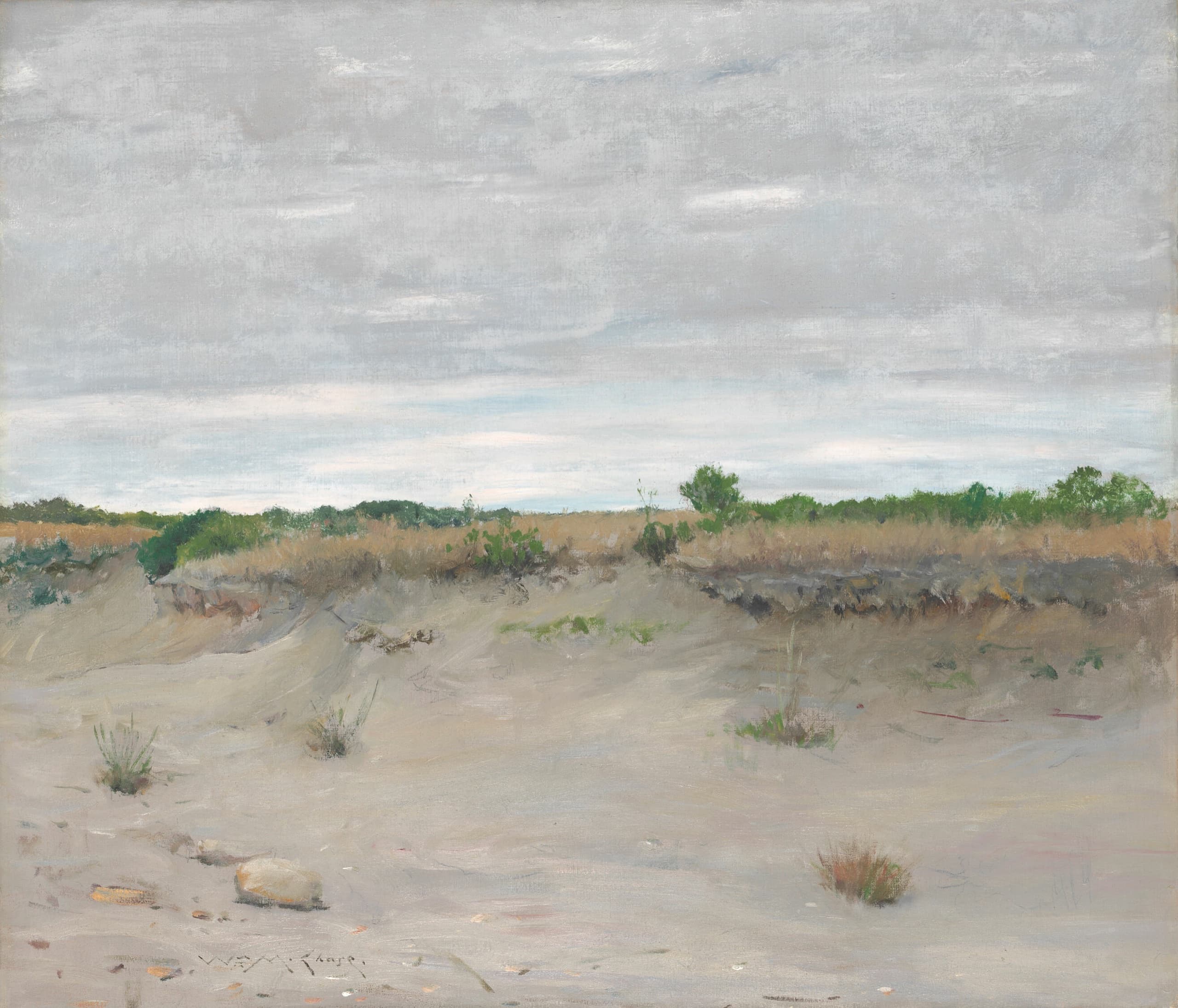 Wind-Swept Sands — William Merritt Chase, 1894